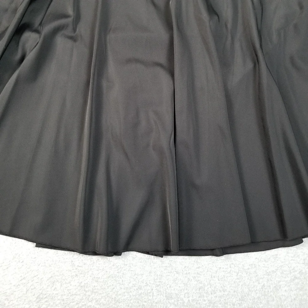 NEW Septangle Swim Skirt Women's 24W Plus Black Stretch Elastic Waist Beach Lake